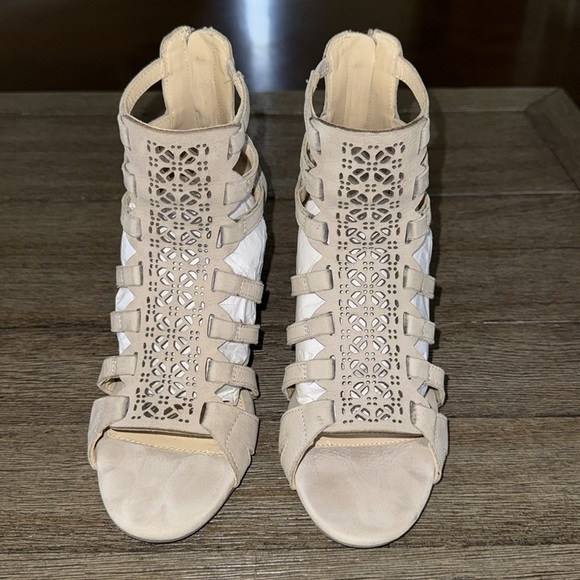 Hush Puppies Malia Baja Perf Heel Sandal - Picture 3 of 9